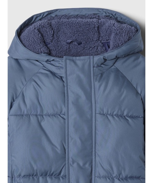 45R　プリマロフト　キルティングコート　ロング　ネイビー　フード 45R プリマロフト キルティングコート ロング ネイビー フード 45R