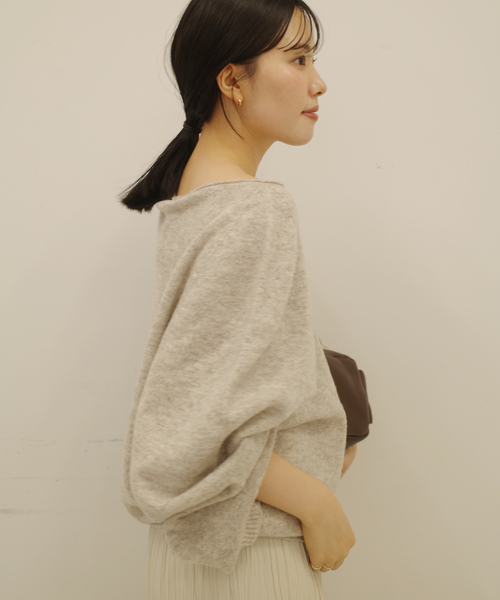 plage Tasmania Natural Wool プルオーバー セール】Tasmania Natural Wool プルオーバー（ニット/セーター