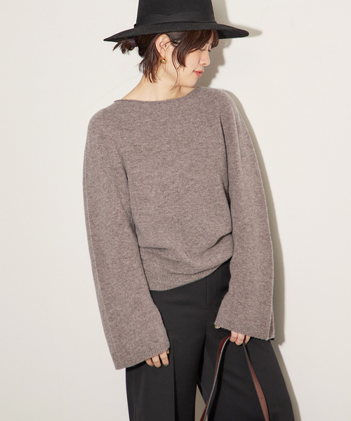 plage Tasmania Natural Wool プルオーバー セール】Tasmania Natural Wool プルオーバー（ニット/セーター