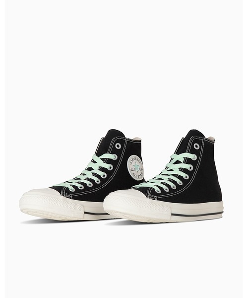 CONVERSE ALL STAR(コンバースオールスター)の「ALL STAR PC HI / オールスター PC HI(スニーカー・メンズ・ブラック×グリーン・3/3.5/4/4.5/5/5.5/6.5/7/7.5/8/8.5/9/9.5/10.5/11.5)」の2枚目の写真
