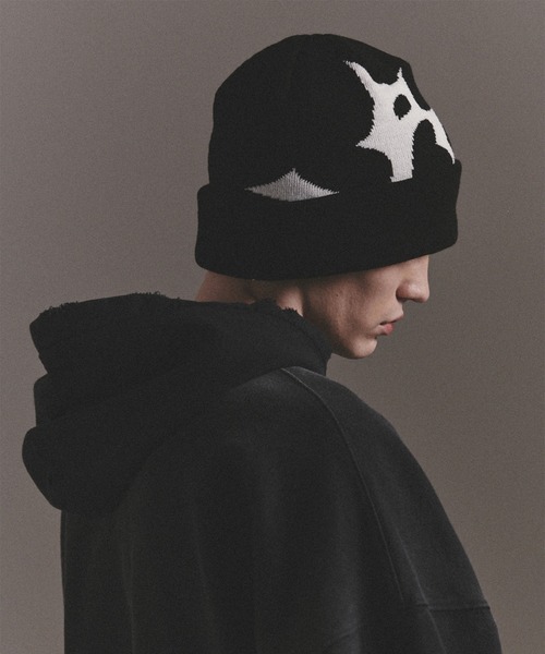 LIBERE リベーレ / GHOST BALACLAVA BEANIE ゴーストバラクラバビーニー ニットキャップ / 245406（ニットキャップ/ビーニー）｜LIBERE（リベーレ）