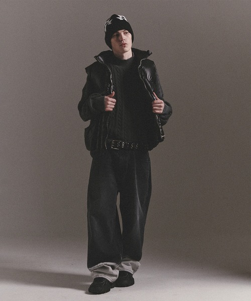 LIBERE リベーレ / GHOST BALACLAVA BEANIE ゴーストバラクラバビーニー ニットキャップ / 245406（ニットキャップ/ビーニー）｜LIBERE（リベーレ）