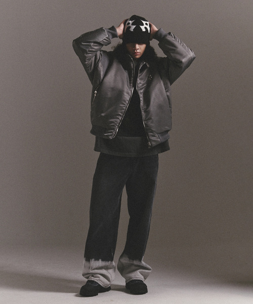 LIBERE リベーレ / GHOST BALACLAVA BEANIE ゴーストバラクラバビーニー ニットキャップ / 245406（ニットキャップ/ビーニー）｜LIBERE（リベーレ）