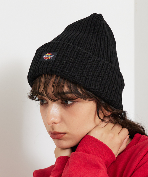 Dickies(ディッキーズ)の「【Dickes /ディッキーズ】 Knit-watch/定番ビーニーAWカラー(ニットキャップ/ビーニー・メンズ・レッド/ブラウン/ライトグレー/ブラック・フリー)」の2枚目の写真