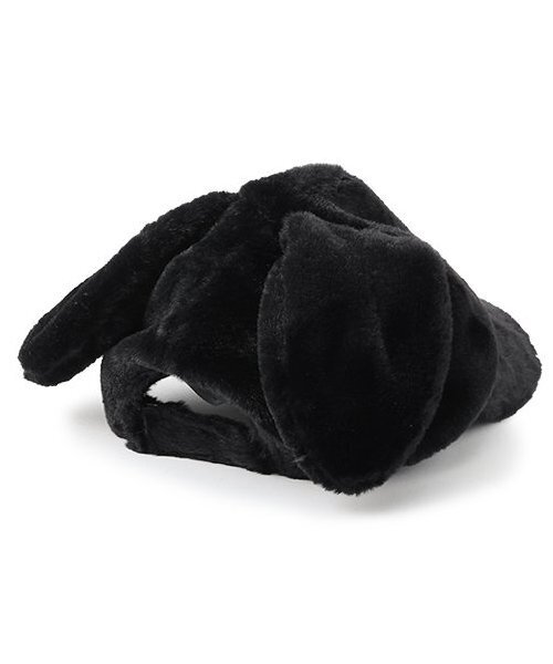 by LOVEiT（バイラビット）の「ウサミミキャップ（キャップ・キッズ・オフホワイト/ブラック・M/L）」の3枚目の写真