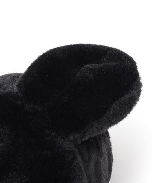 by LOVEiT（バイラビット）の「ウサミミキャップ（キャップ・キッズ・オフホワイト/ブラック・M/L）」の4枚目の写真