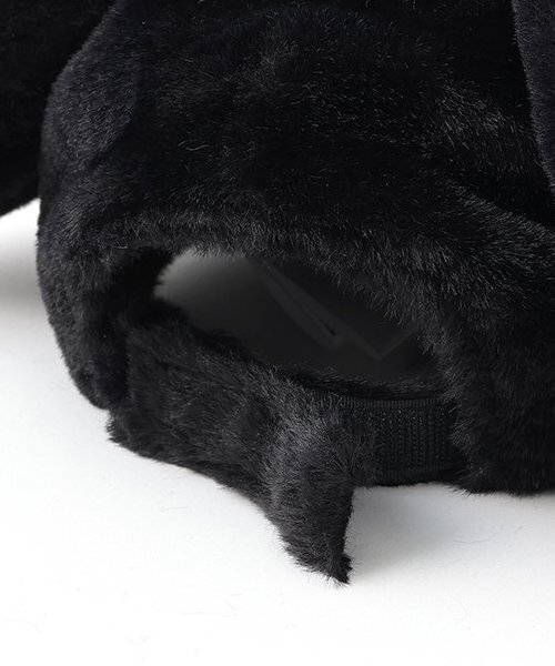 by LOVEiT（バイラビット）の「ウサミミキャップ（キャップ・キッズ・オフホワイト/ブラック・M/L）」の6枚目の写真