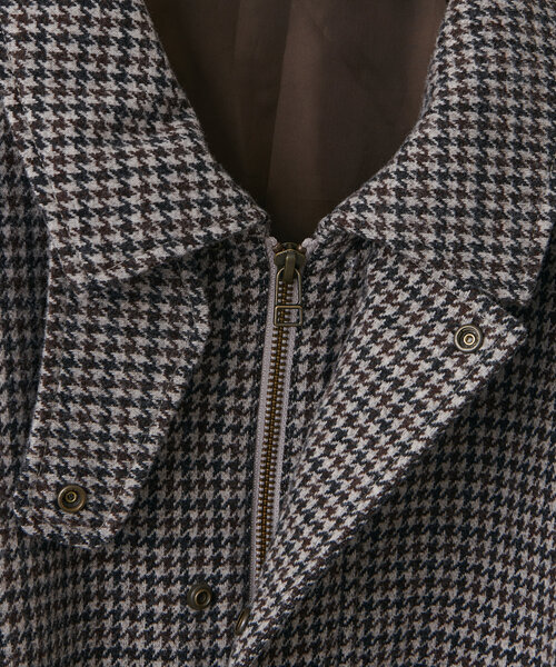 セール】【ユニセックス/WEB限定】中空糸スタンドジップブルゾン