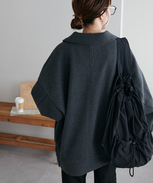 ユニセックス/WEB限定】中空糸スタンドジップブルゾン（ブルゾン