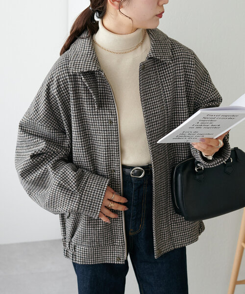 ユニセックス/WEB限定】中空糸スタンドジップブルゾン（ブルゾン