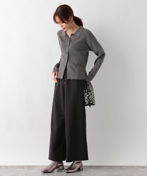 ☆*:.。.ミーコ.。.:*☆様確認用 セール】お手入れらくらくギャザーワイドパンツ/149889（その他パンツ