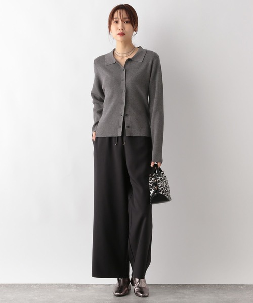 セール】お手入れらくらくギャザーワイドパンツ/149889（その他