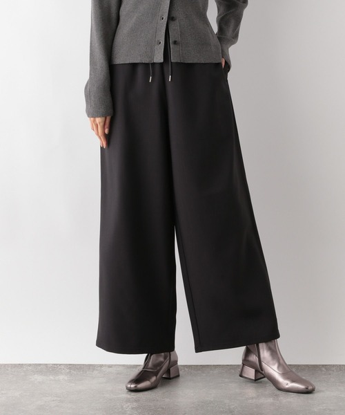 セール】お手入れらくらくギャザーワイドパンツ/149889（その他パンツ