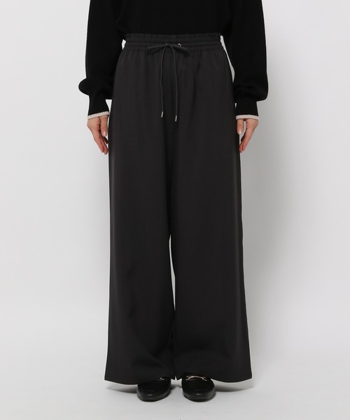 セール】お手入れらくらくギャザーワイドパンツ/149889（その他