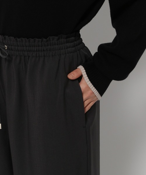 セール】お手入れらくらくギャザーワイドパンツ/149889（その他