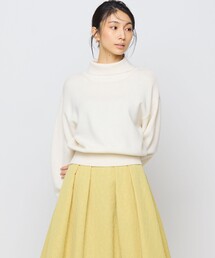 ウールカシミヤミックス ハイネックニット