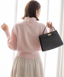 ウールカシミヤミックス ハイネックニット