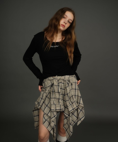 ロゴベーシックロンT（Tシャツ/カットソー）｜ACLENT（アクレント）の