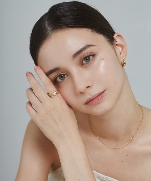 ciite'（シーテ）の「mat simple ring / マットシンプルリング（リング・レディース・ゴールド/シルバー・FREE）」の11枚目の写真