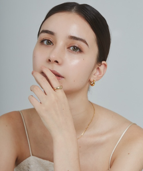 ciite'（シーテ）の「mat simple ring / マットシンプルリング（リング・レディース・ゴールド/シルバー・FREE）」の12枚目の写真