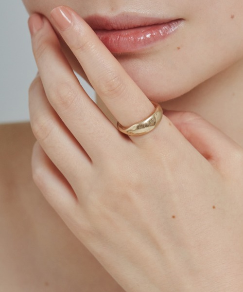 ciite'（シーテ）の「mat simple ring / マットシンプルリング（リング・レディース・ゴールド/シルバー・FREE）」の9枚目の写真