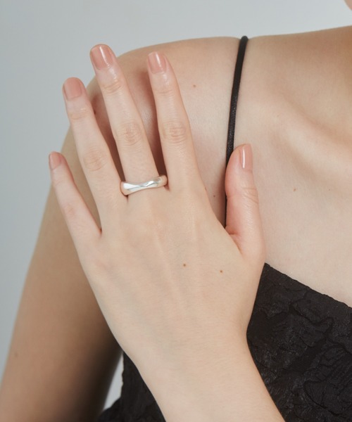 ciite'（シーテ）の「mat simple ring / マットシンプルリング（リング・レディース・ゴールド/シルバー・FREE）」の19枚目の写真