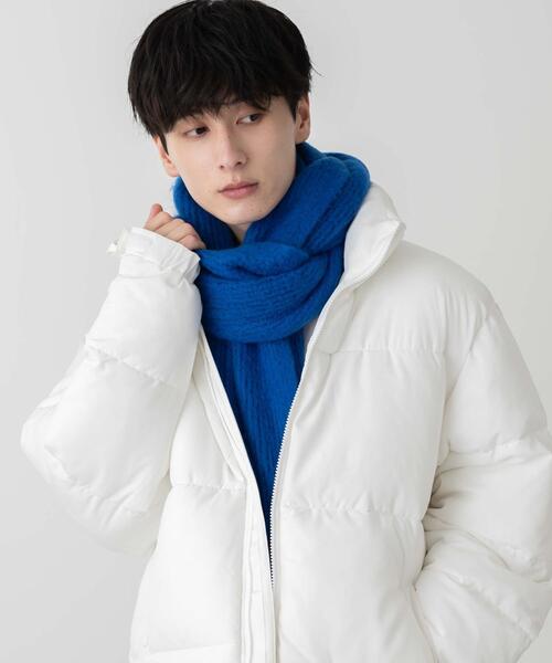 WEGO（ウィゴー）の「WEGO/リブニットストール（マフラー・レディース・ピンク/オレンジ/ホワイト/ブラック/ブルー・FREE）」の7枚目の写真