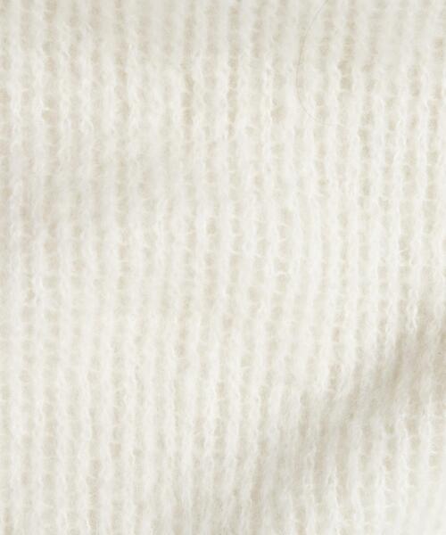 WEGO（ウィゴー）の「WEGO/リブニットストール（マフラー・レディース・ピンク/オレンジ/ホワイト/ブラック/ブルー・FREE）」の12枚目の写真