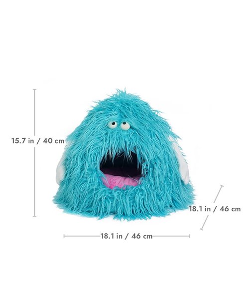 ZEZE】MONSTER PET BED ブルー（ペット用おもちゃ）｜BIRTHDAY