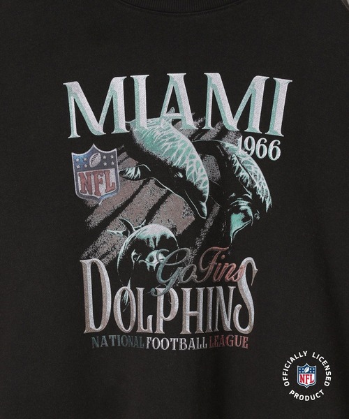 LEPSIM(レプシィム)の「【NFL】チュニックスウェット 150328(スウェット・レディース・ブラック系その他/ブラック系その他2/ライトグレー・FREE)」の6枚目の写真