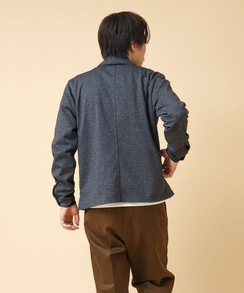 NOLLEY’S(ノーリーズ)の「ACTIVE SETTER 2WAYストレッチ ジップシャツ(ブルゾン・メンズ・グレー/ブルー/ネイビー・L/M/S)」の14枚目の写真