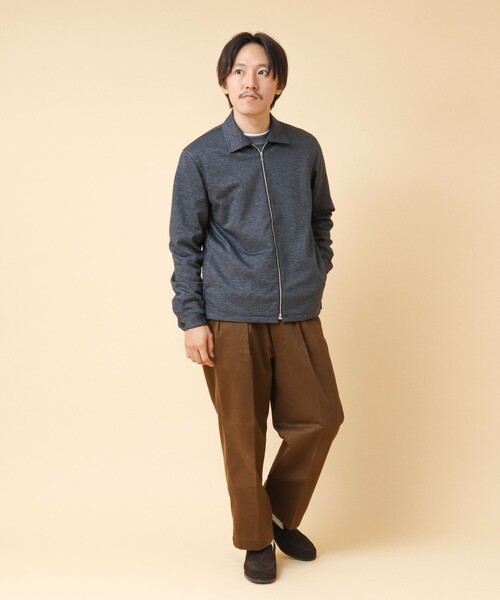 NOLLEY’S(ノーリーズ)の「ACTIVE SETTER 2WAYストレッチ ジップシャツ(ブルゾン・メンズ・グレー/ブルー/ネイビー・L/M/S)」の15枚目の写真