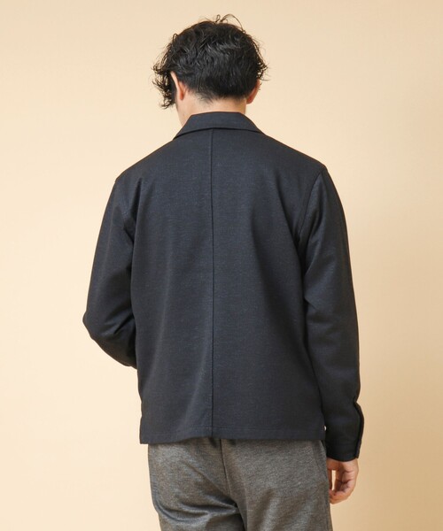 NOLLEY’S(ノーリーズ)の「ACTIVE SETTER 2WAYストレッチ ジップシャツ(ブルゾン・メンズ・グレー/ブルー/ネイビー・L/M/S)」の22枚目の写真