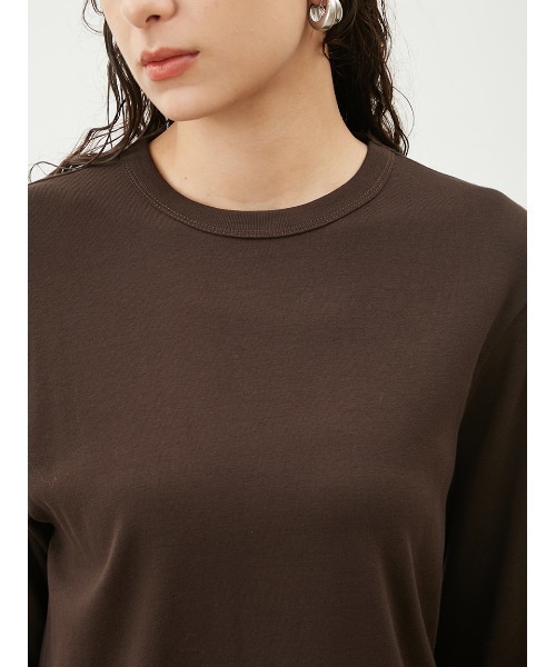 Mila Owen（ミラオーウェン）の「ロングスリーブフライスプルオーバー