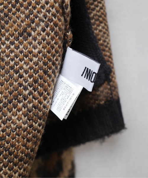 INNOCENT(イノセント)の「【INNOCENT】MOHAIR TOUCH CARDIGAN 総柄モヘアタッチニットカーディガン【INC-CD01】(カーディガン/ボレロ・メンズ・ブラック系その他/その他/グリーン系その他/レオパード・LARGE)」の14枚目の写真