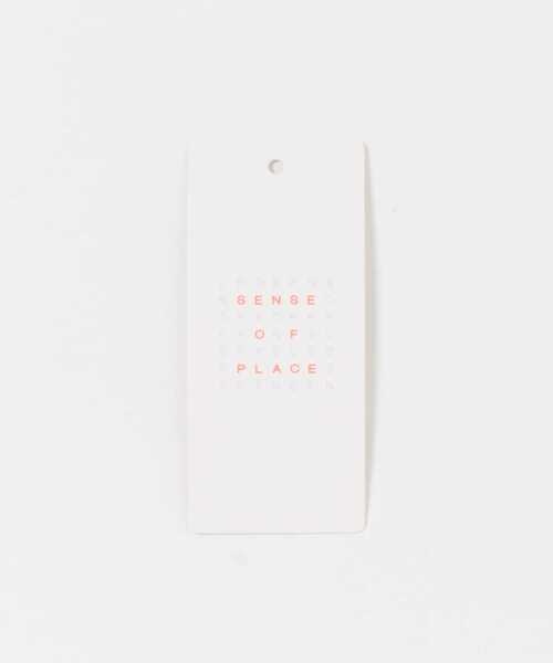 SENSE OF PLACE by URBAN RESEARCH（センスオブプレイスバイアーバンリサーチ）の「クロス編みシアークルーネックニット（ニット/セーター・メンズ・ブラック/グレー/ピンク/ネイビー・MEDIUM/LARGE）」の14枚目の写真