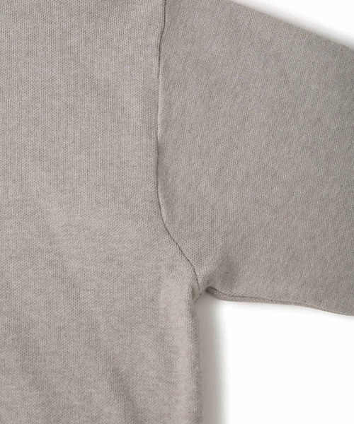 JUNRED（ジュンレッド）の「Fluffyショートタートルニット（ニット/セーター・メンズ・ブルー/ブラック/ブラック系その他2/ライトグレー・L/M/S）」の7枚目の写真