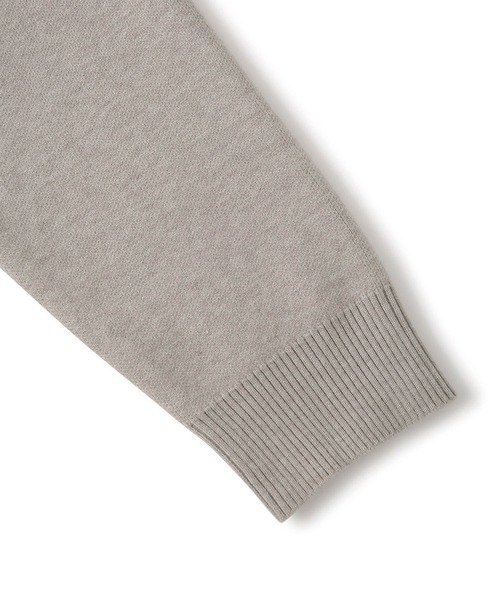 JUNRED（ジュンレッド）の「Fluffyショートタートルニット（ニット/セーター・メンズ・ブルー/ブラック/ブラック系その他2/ライトグレー・L/M/S）」の8枚目の写真