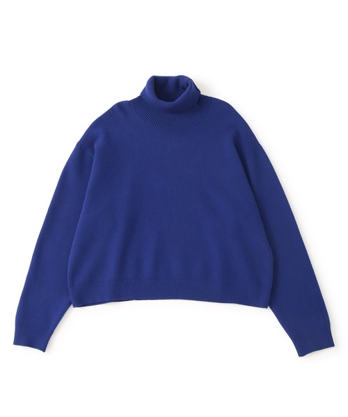 JUNRED（ジュンレッド）の「Fluffyショートタートルニット（ニット/セーター・メンズ・ブルー/ブラック/ブラック系その他2/ライトグレー・L/M/S）」の13枚目の写真