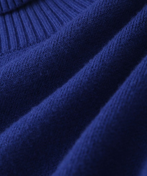 JUNRED（ジュンレッド）の「Fluffyショートタートルニット（ニット/セーター・メンズ・ブルー/ブラック/ブラック系その他2/ライトグレー・L/M/S）」の18枚目の写真