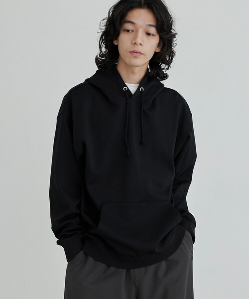 coen(コーエン)の「REVERSEWARMフーディープルオーバー(パーカー・メンズ・ナチュラル/ブラック/ダークブラウン・M/L/XL)」の1枚目の写真