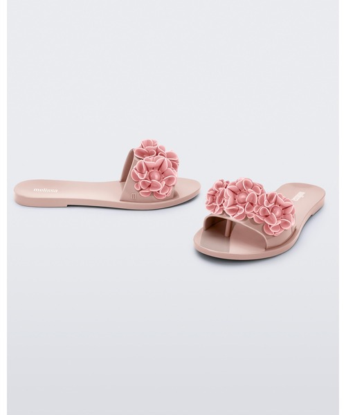 melissa（メリッサ）の「MELISSA BABE SPRINGTIME AD（サンダル・レディース・ピンク/ブラック×ベージュ/ブラック/ベージュ・35-36/39/38/37）」の8枚目の写真
