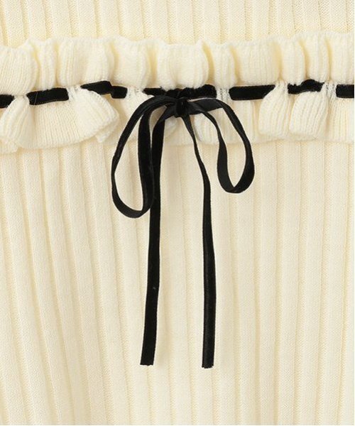 by LOVEiT（バイラビット）の「フリルリボンニット（ニット/セーター・キッズ・ブラック/オフホワイト/グレー・120cm/130cm/140cm/150cm/160cm）」の18枚目の写真