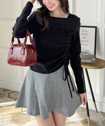 【新品未開封】LEVDANCE/レヴダンス オフショルダーニット　【ブラック 】 l_2125012_25D2.jpg