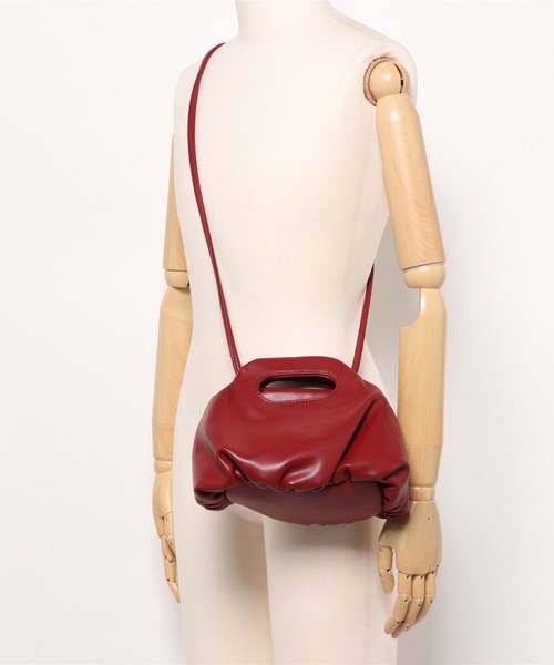 Chiina（チーナ）の「Chiina/2way ショルダーハンドバッグ（ショルダーバッグ・レディース・カーキ/ブラック/ライトベージュ/レッド・FREE）」の11枚目の写真