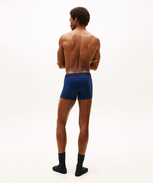 TOMMY HILFIGER（トミーヒルフィガー）の「ゴールドウエストトランクスプリントソックスセット（トランクス・メンズ・マルチ/レッド/ブルー・LARGE/MEDIUM）」の9枚目の写真