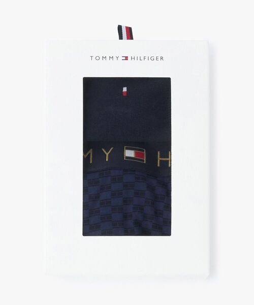 TOMMY HILFIGER（トミーヒルフィガー）の「ゴールドウエストトランクスプリントソックスセット（トランクス・メンズ・マルチ/レッド/ブルー・LARGE/MEDIUM）」の13枚目の写真