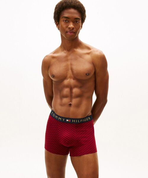 TOMMY HILFIGER（トミーヒルフィガー）の「ゴールドウエストトランクスプリントソックスセット（トランクス・メンズ・マルチ/レッド/ブルー・LARGE/MEDIUM）」の16枚目の写真