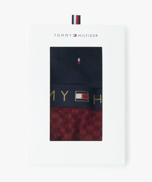 TOMMY HILFIGER（トミーヒルフィガー）の「ゴールドウエストトランクスプリントソックスセット（トランクス・メンズ・マルチ/レッド/ブルー・LARGE/MEDIUM）」の18枚目の写真