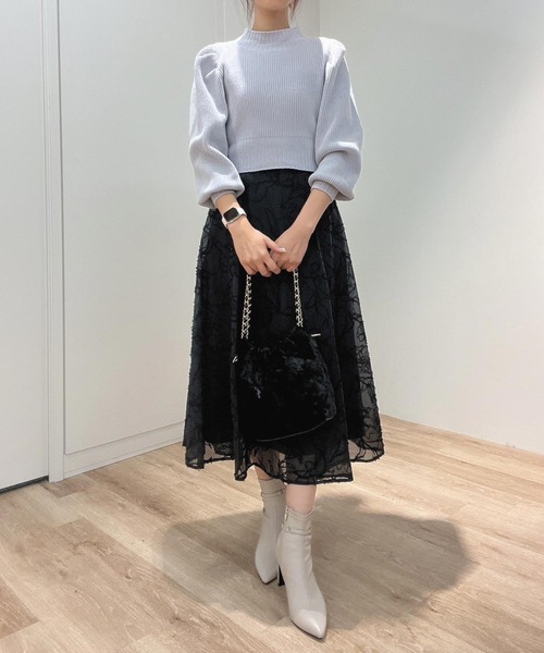 NOELA（ノエラ）の「モール刺繍フラワースカート（スカート）」 - WEAR